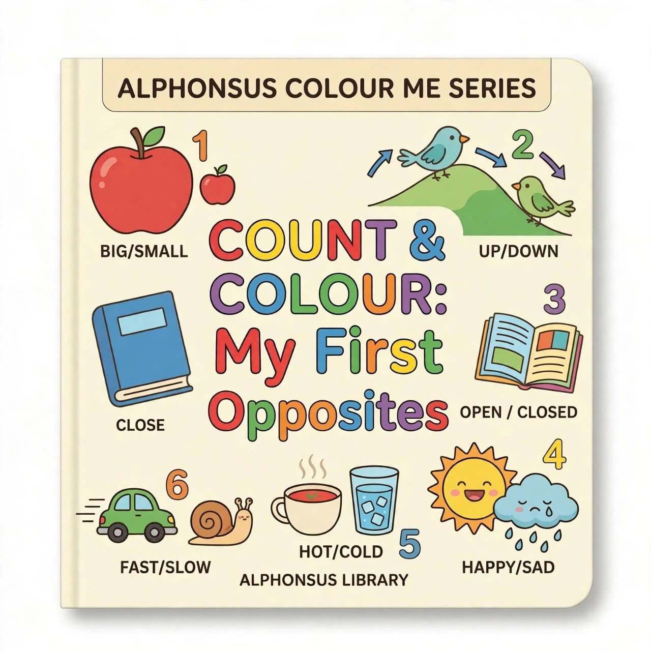 Count and Colour : My First Opposite