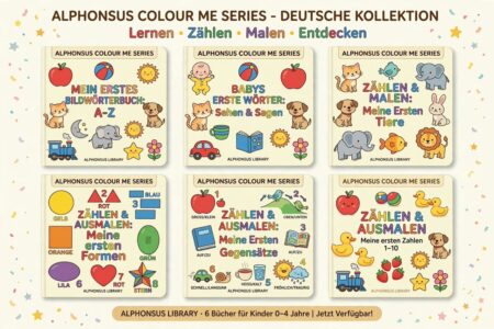 Children’s Colour Book – 6-in-1 Bundle | English Version