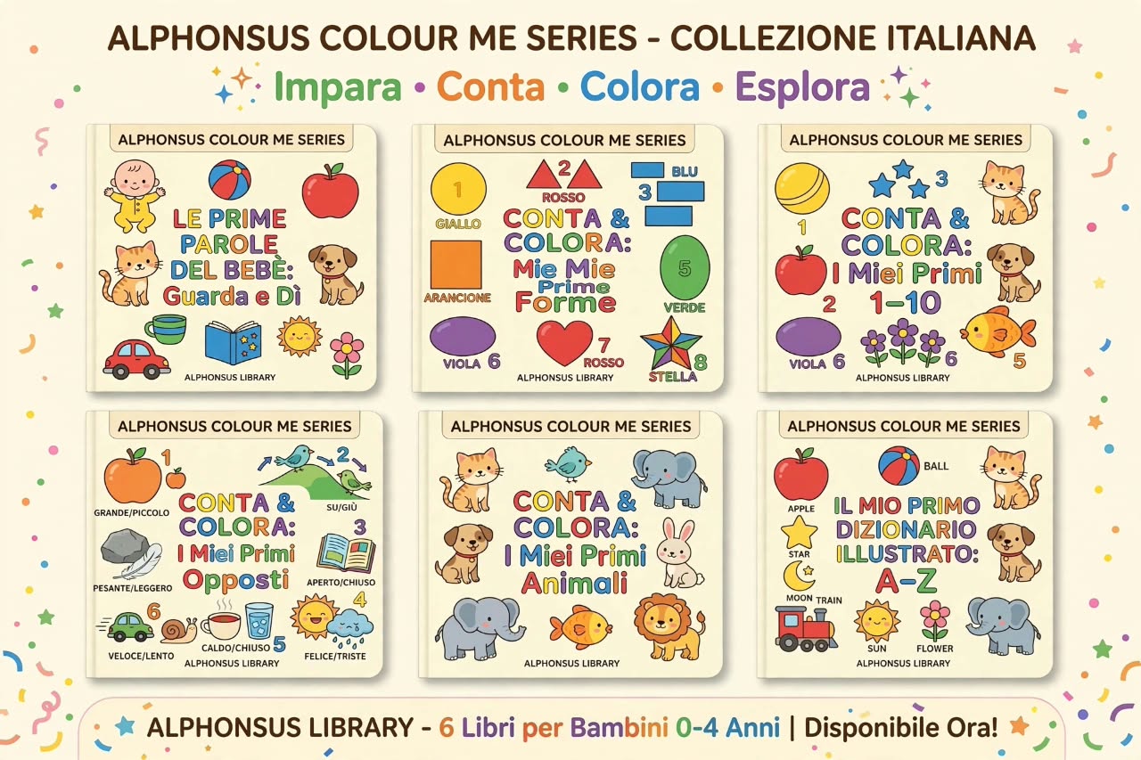 Children’s Colour Book – 6-in-1 Bundle | English Version - Image 2