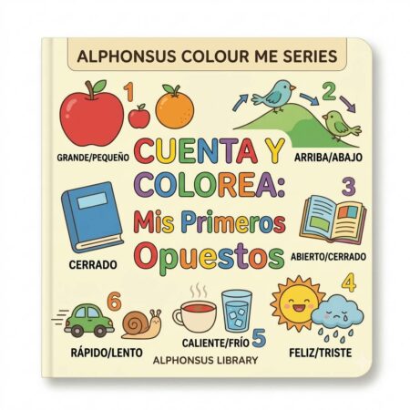 CUENTA Y COLOREA: - Mis Primeros Opuestos