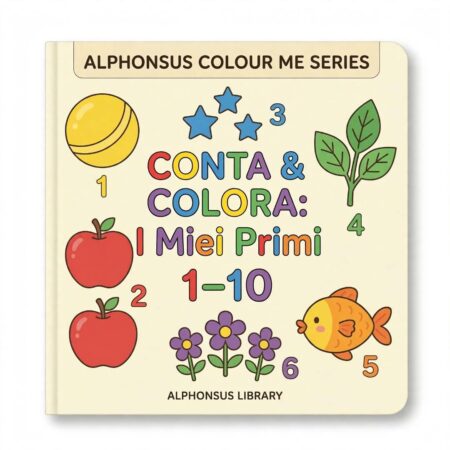 CONTA E COLORA: I Miei Primi 1-10